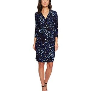 Anne Klein faux wrap dress